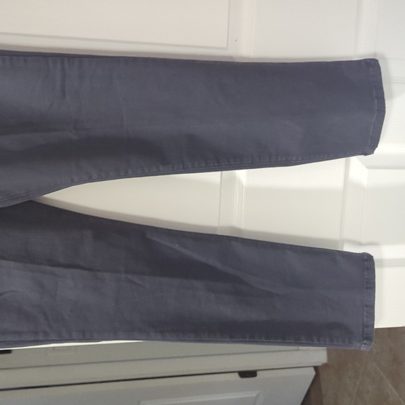 NWT Democracy 'Ab'solution Patriot Straight Leg Pants in Gray Size 6P - Picture 4 of 7